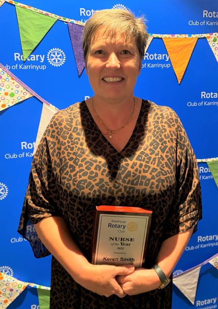 Keren Smith - OPH Karrinyup Rotary Nurse of the Year 